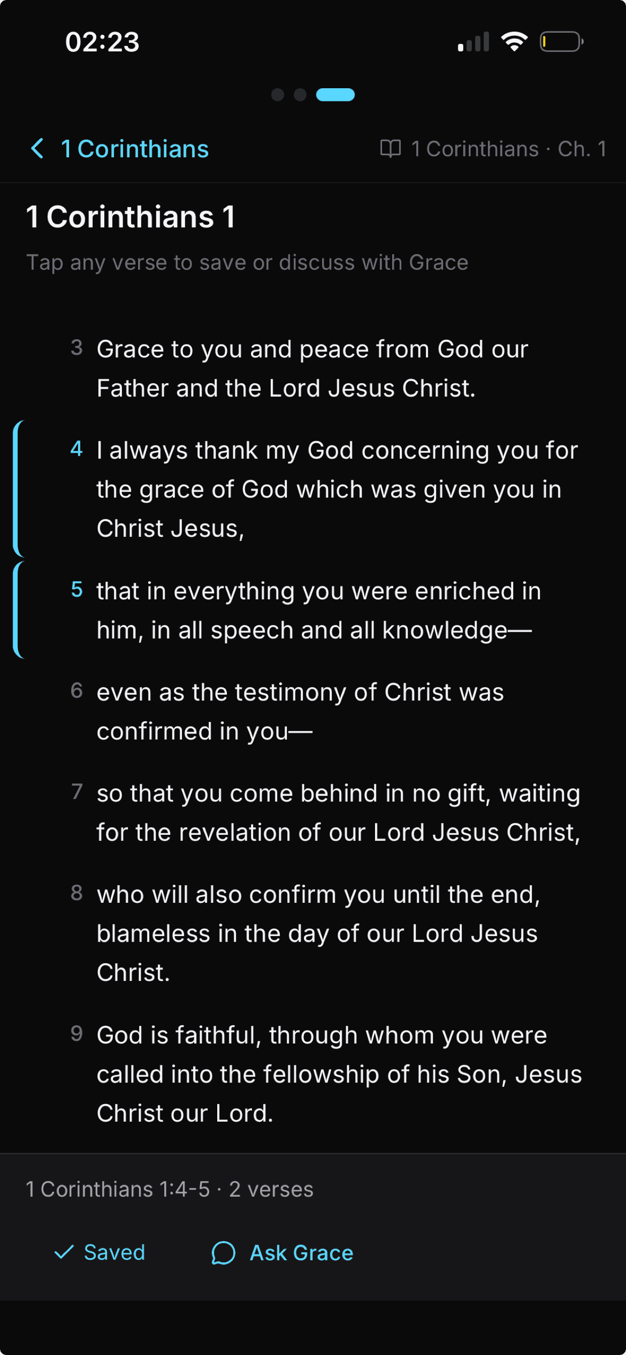 Bible Reader screenshot